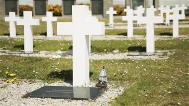 Arjantin Mezarlığı (Cementerio de Darwin, Malvinas), Darwin, Doğu Falkland, Falkland Adaları, Güney Atlantik .