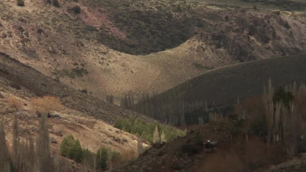 Patagonia Landscape Provincia Neuquén Argentina — Vídeos de Stock