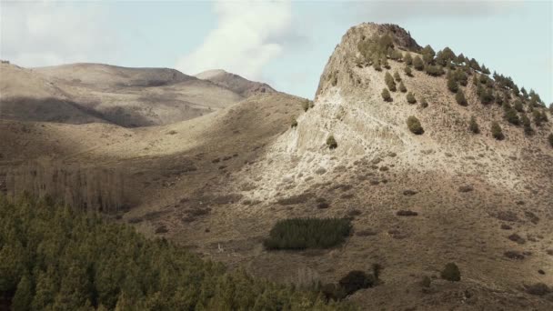 Unglaubliche Natürliche Felsformationen Patagonien Argentinien Südamerika — Stockvideo