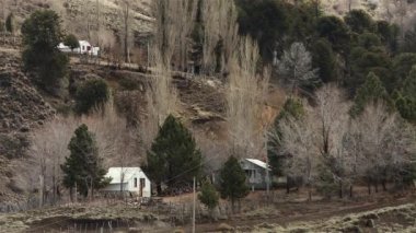 And Dağları Köyü, Patagonya Arjantin, Güney Amerika.