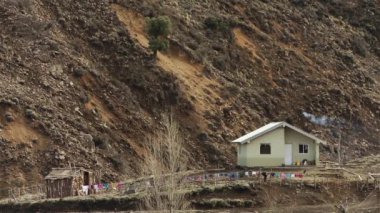And Dağları Köyü, Patagonya, Güney Amerika. 