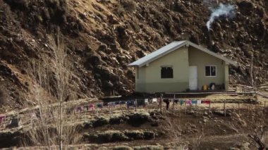 And Dağları Köyü, Patagonya, Güney Amerika. 