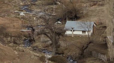 And Dağları Köyü, Patagonya, Güney Amerika. 