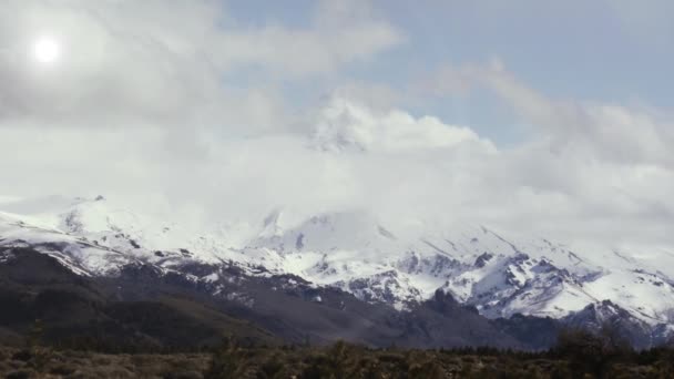 Vulcão Lanin Patagônia Argentina — Vídeo de Stock