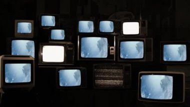 80 'lerin televizyonlarında Tunus' un Uzaydan Gelen Sahilleri. NASA tarafından desteklenen bu videonun elementleri. 
