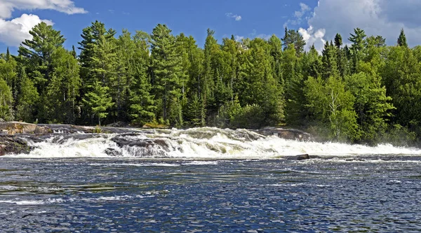 North Country Waterfall on a Sunny Day — Stock Photo, Image