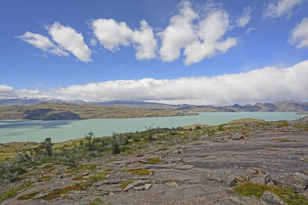 Panoramiczny widok w Patagonii — Zdjęcie stockowe