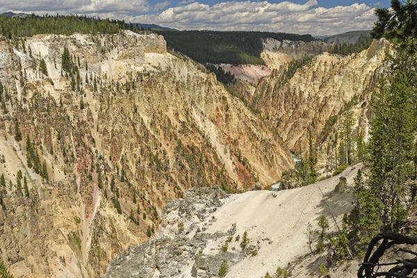 Farverige Canyon i Teh West - Stock-foto