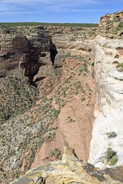 Cores dramáticas em um deserto Canyon — Fotografia de Stock