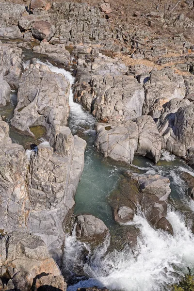 Roaring Stream in the Granite — Stock Photo, Image