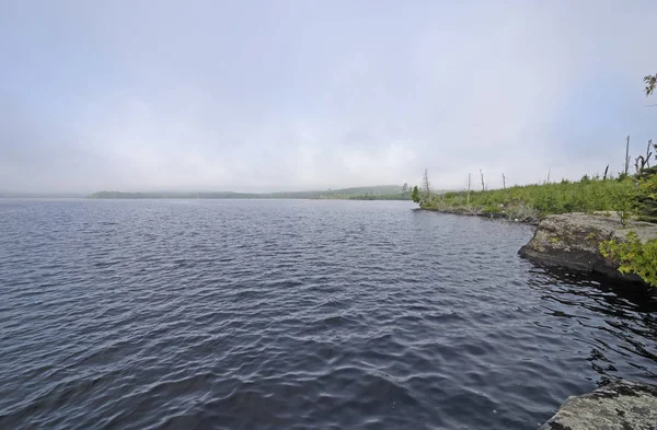 Ochtend mist bijna verdwenen — Stockfoto