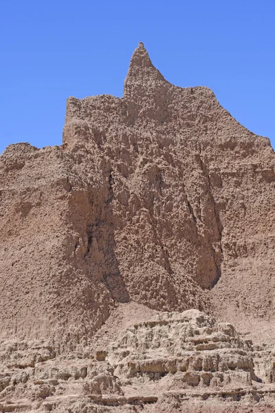 Badlands Pinnacle wznieść się w niebo — Zdjęcie stockowe