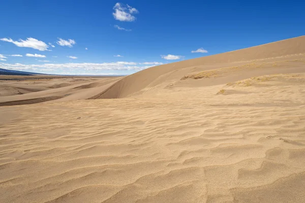 Windmuster in den Sanddünen — Stockfoto