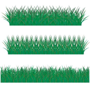 Büyük çim Set, vektör çizim sınırları