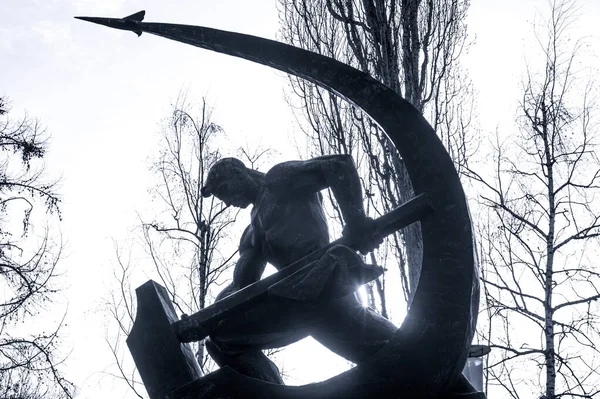 Статуя Союзу Советів — стокове фото