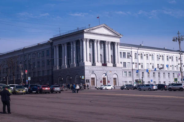 Старый Город Эпохи Советского Союза — стоковое фото