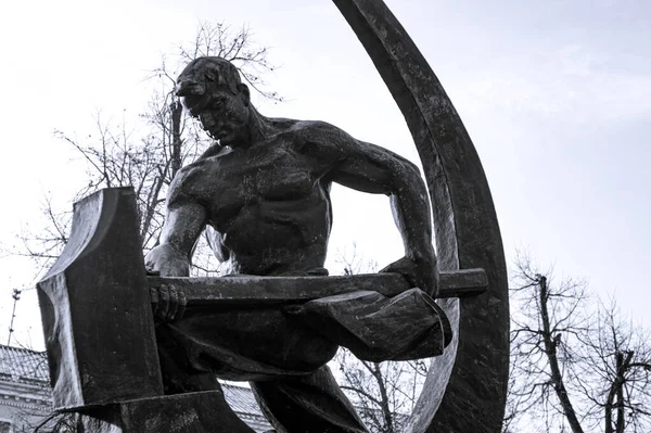 Άγαλμα Του Sovet Union — Φωτογραφία Αρχείου