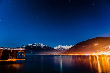 Dağlarda Kayak Merkezi Zell am bkz: Avusturya