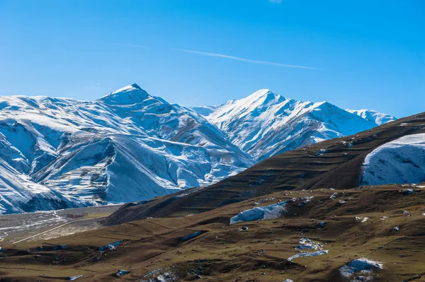 Стародавні поселення в горах, Xinaliq, Азербайджан — стокове фото