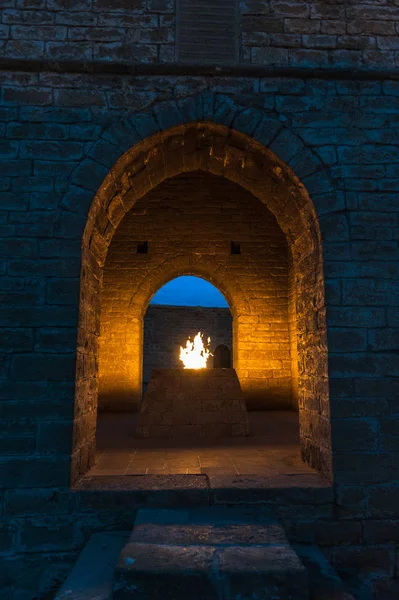 Night view of the Baku city — Stock Photo, Image