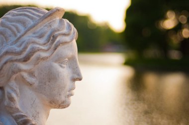 Tsaritsino Parkı'nda akşam