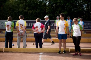 Moskova-Haziran 28-29 Haziran 2017. Rus turnuva Bocce Sozidanie r