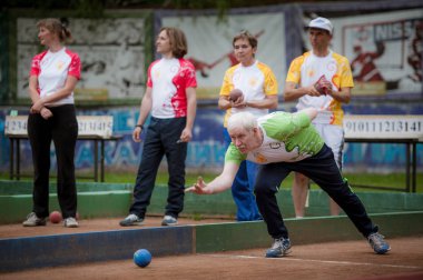 Moskova-Haziran 28-29 Haziran 2017. Rus turnuva Bocce Sozidanie r