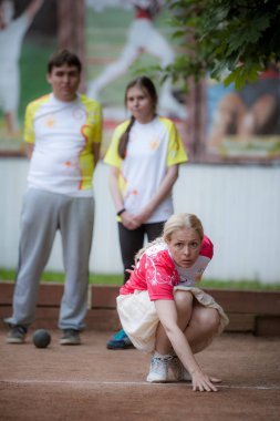 Moskova-Haziran 28-29 Haziran 2017. Rus turnuva Bocce Sozidanie r