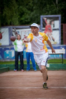 Moskova-Haziran 28-29 Haziran 2017. Rus turnuva Bocce Sozidanie r