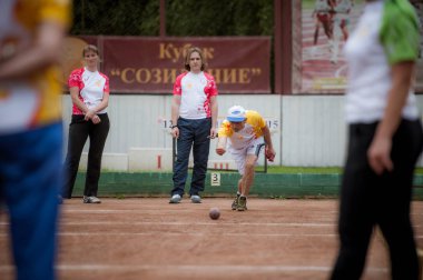 Moskova-Haziran 28-29 Haziran 2017. Rus turnuva Bocce Sozidanie r