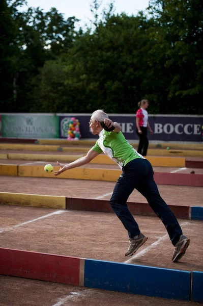Μόσχα-Ιούνιος 28-29, 2017. Ρωσική τουρνουά Sozidanie του Bocce r — Φωτογραφία Αρχείου