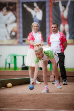 Moskova-Haziran 28-29 Haziran 2017. Rus turnuva Bocce Sozidanie r