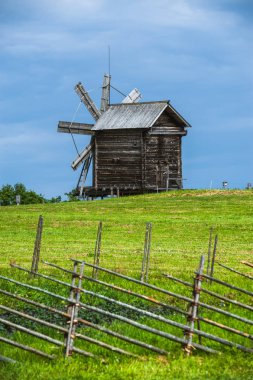Kizhi Adası, Rusya. Eski ahşap dini mimari