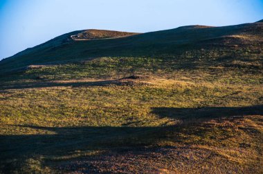 Arkhyz güzel yaz manzarada