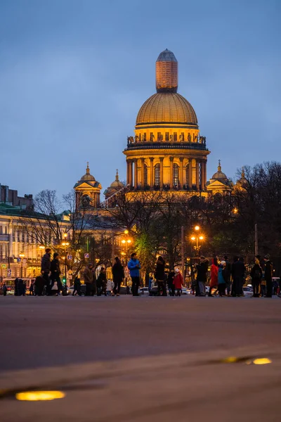 Sankt-Peterburg paisagem de inverno — Fotografia de Stock