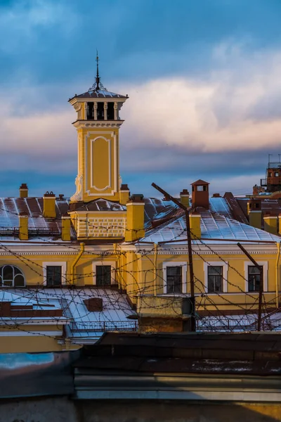 Sankt-Peterburg paisaje de invierno Imágenes De Stock Sin Royalties Gratis