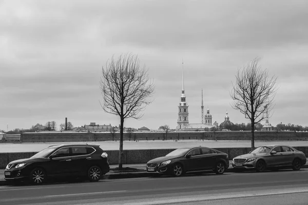 Sankt-Peterburg winter landscape — Stock Photo, Image