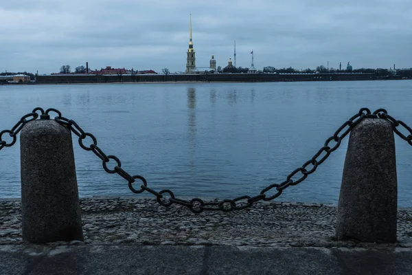 Sankt-Peterburg kış manzarası — Stok fotoğraf