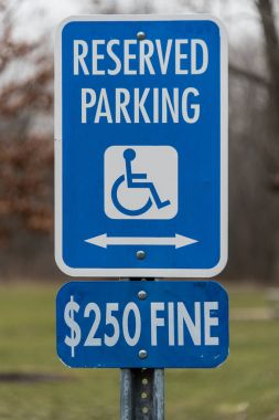 mahsus Park işareti