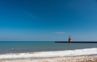 Deniz feneri Michigan Gölü