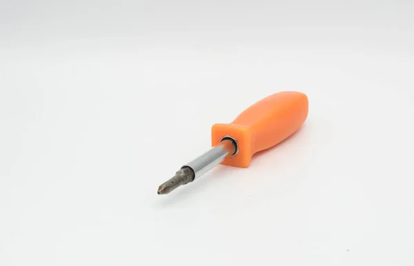Orange screwdriver — Stock Photo, Image