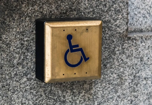 Handicap button — Stock Photo, Image