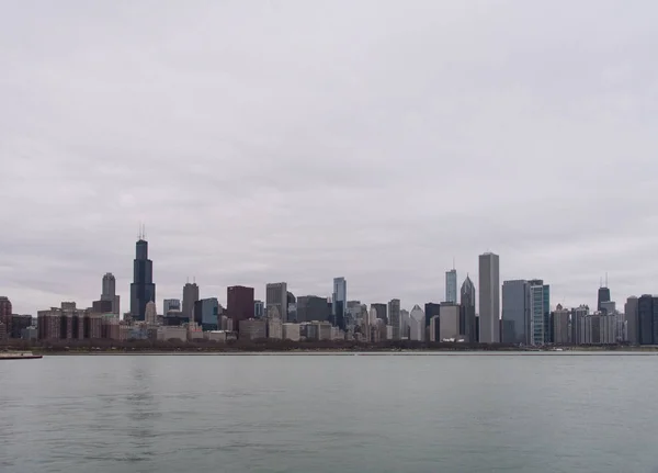 Panoramę Chicago — Zdjęcie stockowe