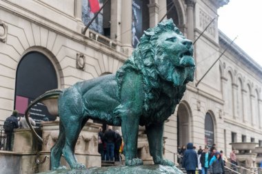 Chicago aslan heykeli