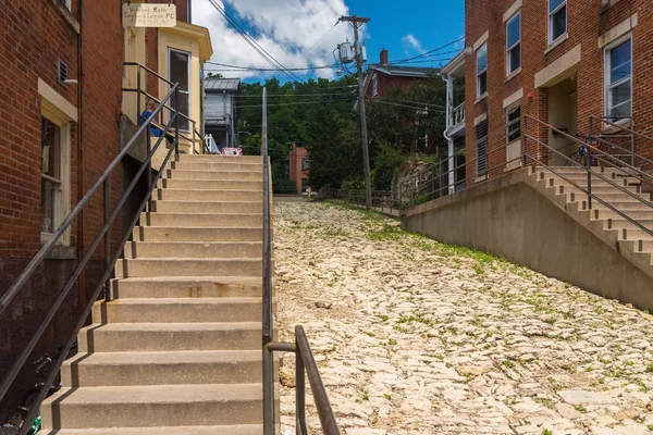 Antiguo edificio en una calle de Galena, Illinois — Foto de Stock