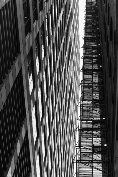 Grande Edificio Nel Centro Chicago Vista Una Strada — Foto Stock