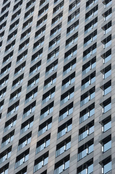 Grande Edificio Nel Centro Chicago Vista Una Strada — Foto Stock