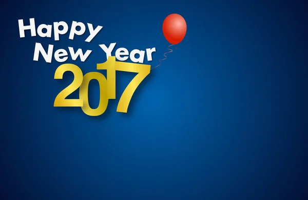2017 szczęśliwego nowego roku — Wektor stockowy