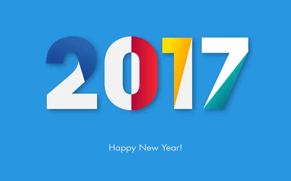 2017 Greetings - Vector — Stockový vektor