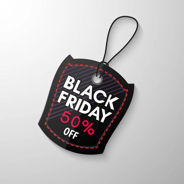 Black Friday Sale Tag — Stockvektor